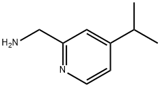 2-Pyridinemethanamine, 4-(1-methylethyl)- Structure