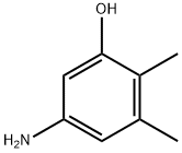 Phenol, 5-amino-2,3-dimethyl- Structure