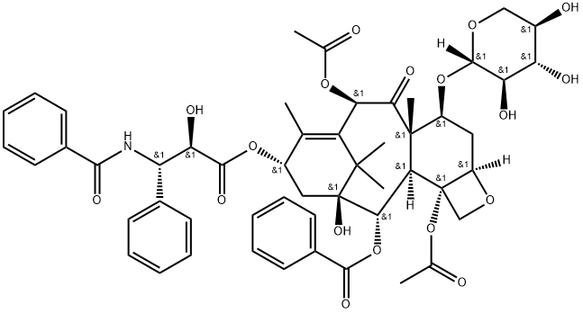 XYLOTAXOL, 7-(RG) 구조식 이미지