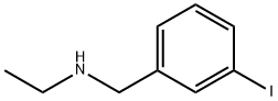 Benzenemethanamine, N-ethyl-3-iodo- Structure