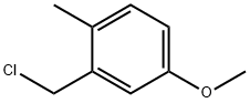 Benzene, 2-(chloromethyl)-4-methoxy-1-methyl- 구조식 이미지