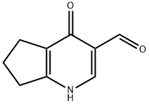 4-Oxo-4,5,6,7-tetrahydro-1H-cyclopenta[b]pyridine-3-carbaldehyde Structure