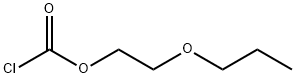 2-propoxyethyl chloroformate 구조식 이미지
