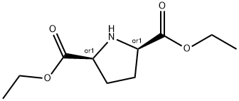 cis-Diethyl pyrrolidine-2,5-dicarboxylate 구조식 이미지