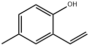 Phenol, 2-ethenyl-4-methyl- 구조식 이미지