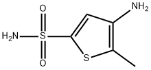 2-Thiophenesulfonamide, 4-amino-5-methyl- Structure