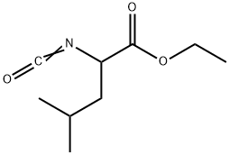 Pentanoic acid, 2-isocyanato-4-methyl-, ethyl ester 구조식 이미지