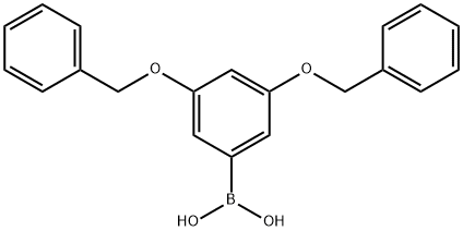 [3,5-Bis(benzyloxy)phenyl]boronic acid 구조식 이미지