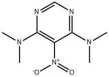 4,6-Pyrimidinediamine, N4,N4,N6,N6-tetramethyl-5-nitro- Structure