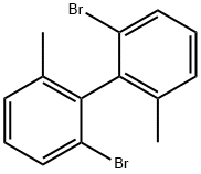 1,1'-Biphenyl, 2,2'-dibromo-6,6'-dimethyl- Structure