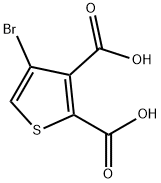 2,3-Thiophenedicarboxylic acid, 4-bromo- Structure