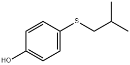 Phenol, 4-[(2-methylpropyl)thio]- 구조식 이미지