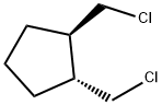 Cyclopentane, 1,2-bis(chloromethyl)-, trans- (9CI) Structure