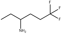 3-Hexanamine, 6,6,6-trifluoro- Structure