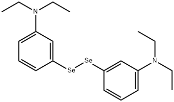 Benzenamine, 3,3'-diselenobis[N,N-diethyl- Structure