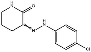 2,3-Piperidinedione, 3-[(4-chlorophenyl)hydrazone] (9CI) 구조식 이미지