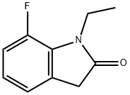 1-ethyl-7-fluoro-2,3-dihydro-1H-indol-2-one Structure