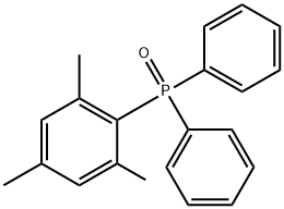 Diphenylmesitylphosphine oxide 구조식 이미지