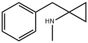 1-benzyl-N-methylcyclopropanamine Structure