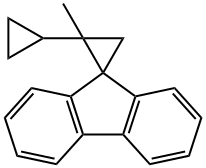 Spiro[cyclopropane-1,9'-[9H]fluorene], 2-cyclopropyl-2-methyl- 구조식 이미지