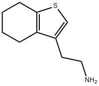 2-(4,5,6,7-tetrahydro-1-benzothien-3-yl)ethanamine(SALTDATA: 1HCl 0.5H2O) 구조식 이미지