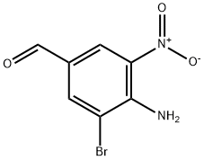 4-Amino-3-bromo-5-nitro-benzaldehyde Structure