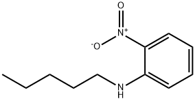 Benzenamine, 2-nitro-N-pentyl- Structure