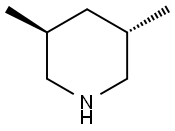 Piperidine, 3,5-dimethyl-, (3S,5S)- Structure