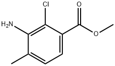 methyl 3-amino-2-chloro-4-methylbenzoate(WX191552S1) Structure