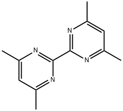 2,2'-Bipyrimidine, 4,4',6,6'-tetramethyl- Structure