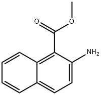 1-Naphthalenecarboxylic acid, 2-amino-, methyl ester Structure