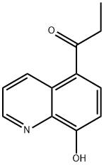 1-Propanone, 1-(8-hydroxy-5-quinolinyl)- Structure