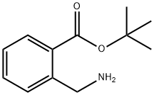 Benzoic acid, 2-(aminomethyl)-, 1,1-dimethylethyl ester Structure