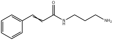 2-Propenamide, N-(3-aminopropyl)-3-phenyl- Structure