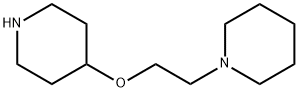 1-[2-(piperidin-4-yloxy)ethyl]piperidine Structure