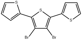 2,2':5',2''-Terthiophene, 3',4'-dibromo- 구조식 이미지