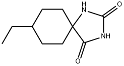 1,3-Diazaspiro[4.5]decane-2,4-dione, 8-ethyl- Structure