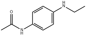 Acetamide, N-[4-(ethylamino)phenyl]- Structure
