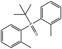 tert-Butyldi-o-tolylphosphine sulfide Structure