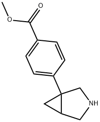 methyl 4-(3-azabicyclo[3.1.0]hexan-1-yl)benzoate 구조식 이미지