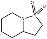 HEXAHYDRO-2H-ISOTHIAZOLO[2,3-A]PYRIDINE 1,1-DIOXIDE 구조식 이미지