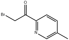 Ethanone, 2-bromo-1-(5-methyl-2-pyridinyl)- 구조식 이미지