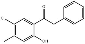 1-(5-Chloro-2-hydroxy-4-methylphenyl)-2-phenylethanone 구조식 이미지