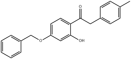 JR-6998, 1-(4-(Benzyloxy)-2-hydroxyphenyl)-2-p-tolylethanone, 97% 구조식 이미지