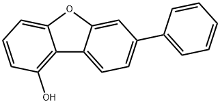 1-Dibenzofuranol, 7-phenyl- Structure