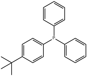 (4-tert-Butylphenyl)diphenylphosphine Structure