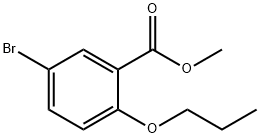 Methyl 5-bromo-2-propoxybenzoate Structure