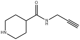 4-Piperidinecarboxamide, N-2-propyn-1-yl- Structure