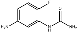 (5-amino-2-fluorophenyl)urea 구조식 이미지