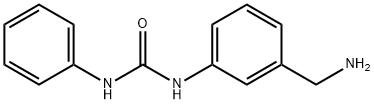 Urea, N-[3-(aminomethyl)phenyl]-N'-phenyl- Structure